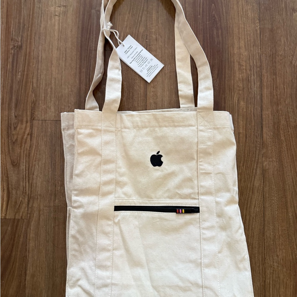 Apple Wellness Challenge Eco-Friendly Cotton Canvas Tote NEW